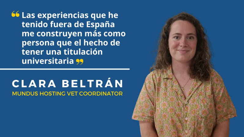 Clara Beltrán, coordinadora de Hosting nos cuenta su experiencia en movilidad internacional 