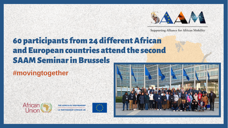 More than 60 participants from 24 different African and European countries attend the SAAM Seminar in Brussels on internationalization